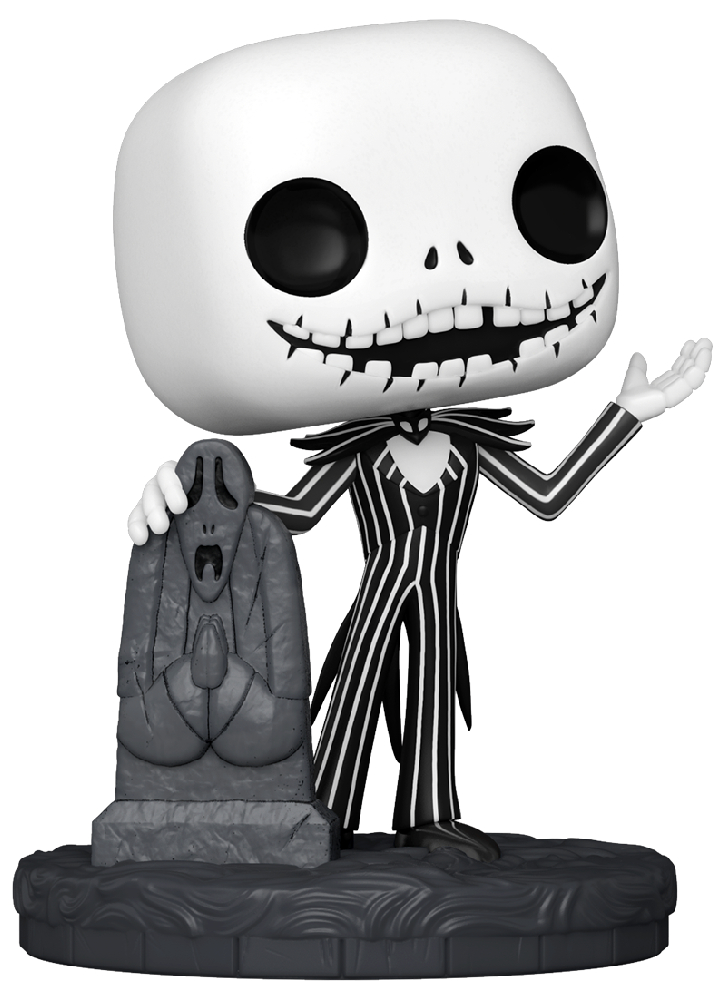Figurina Funko Pop Disney The Nightmare Before Christmas 30th Jack Skellington (with Gravestone) 10cm
