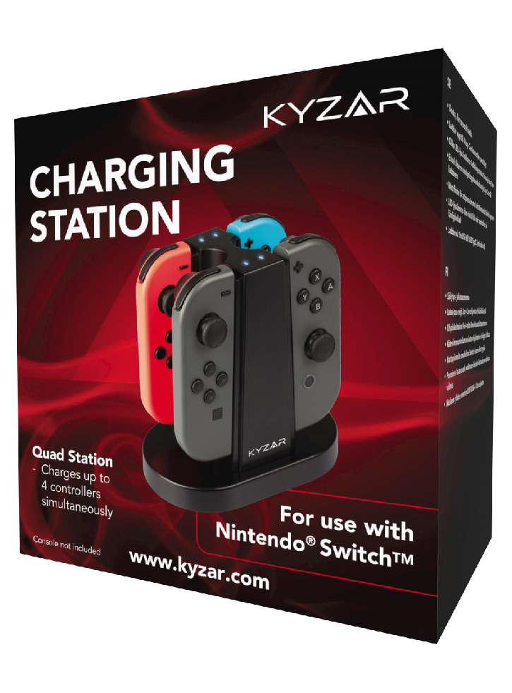 Statie Incarcare Kyzar Switch Quad -Nintendo Switch