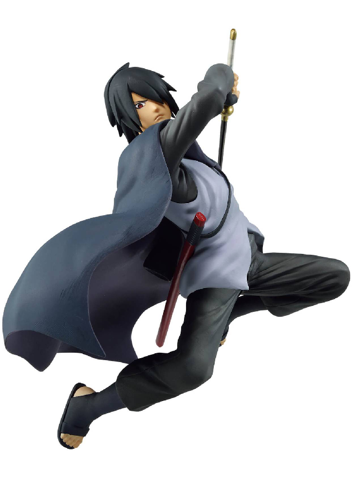Figurina Banpresto Vibration Stars Boruto Naruto Next Generations Uchiha Sasuke 14cm