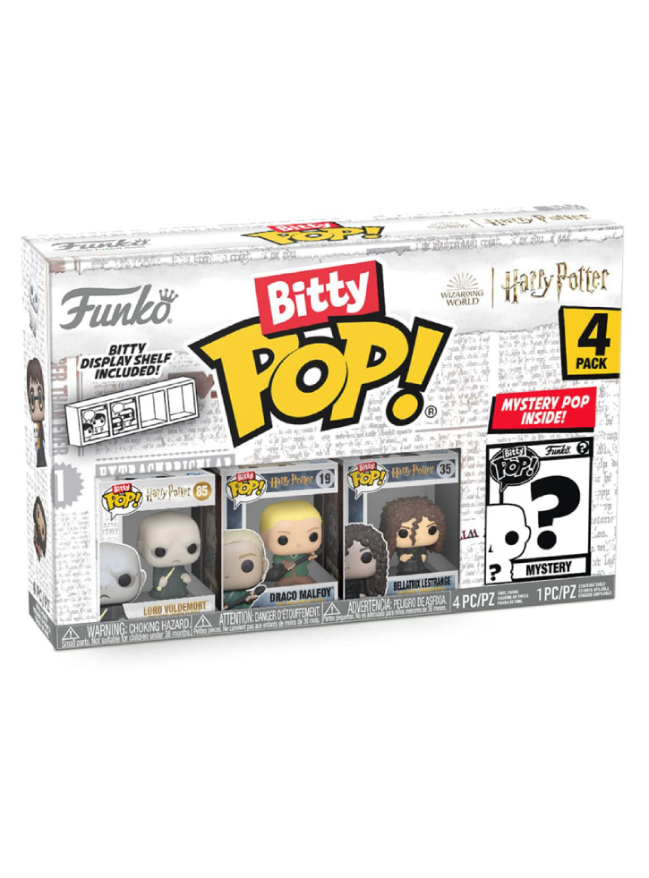 Figurine Funko Bitty Pop 4-Pack Harry Potter Voldemort 2.5cm