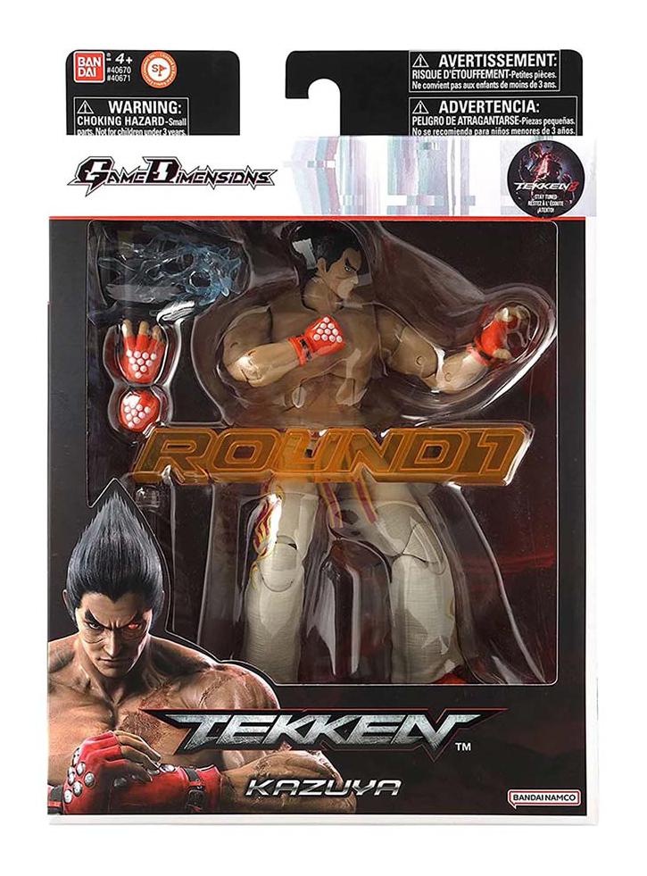 Figurina Bandai Game Dimensions Kazuya Mishima 17cm