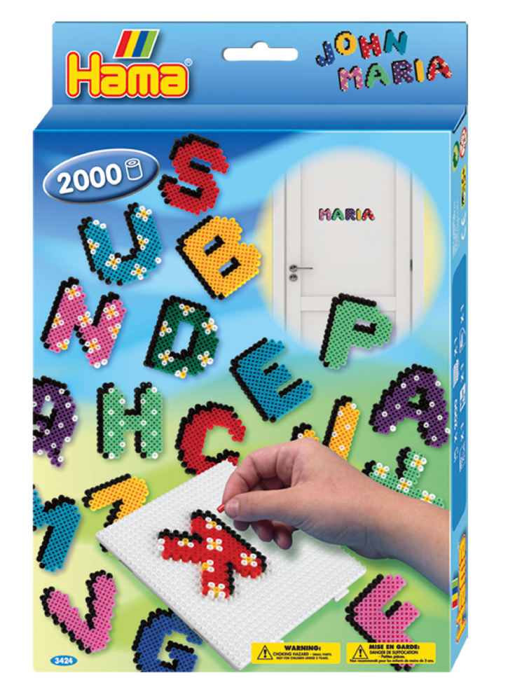 Cutia HAMA Midi Beads Letters (383424)