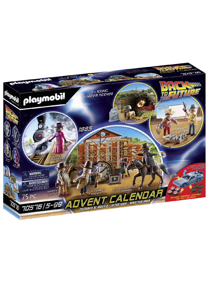 Playmobil Advent Calendar Back to the Future Part III (70576)