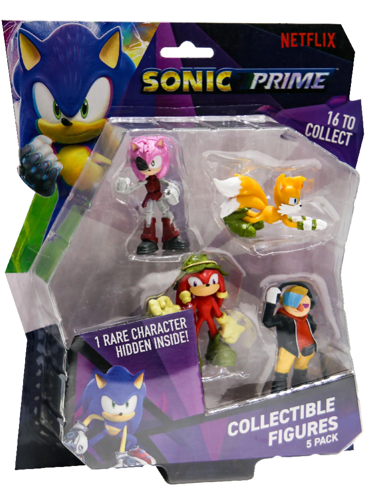 Figurine Sonic 5 Blister S1 #1 6.5cm