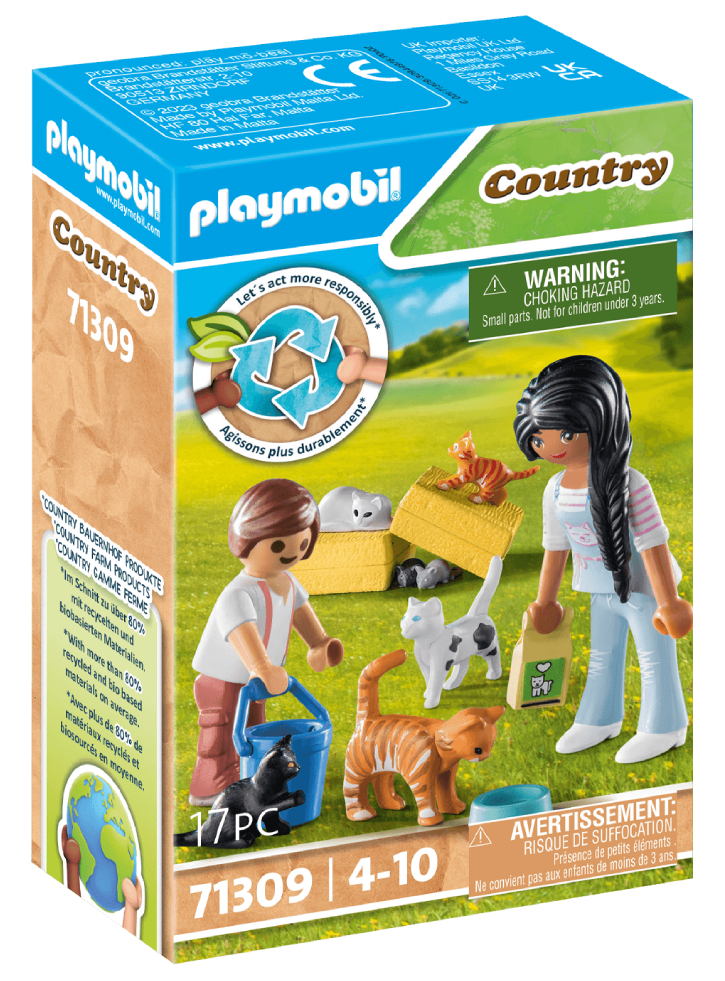 Playmobil Cat Family (71309)