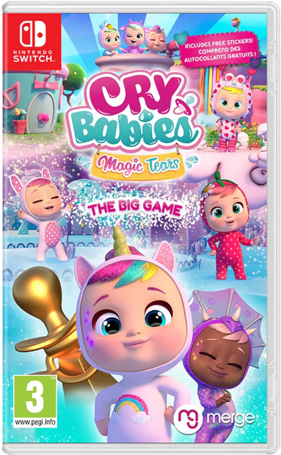 Cry Babies Magic Tears The Big Game - Nintendo Switch