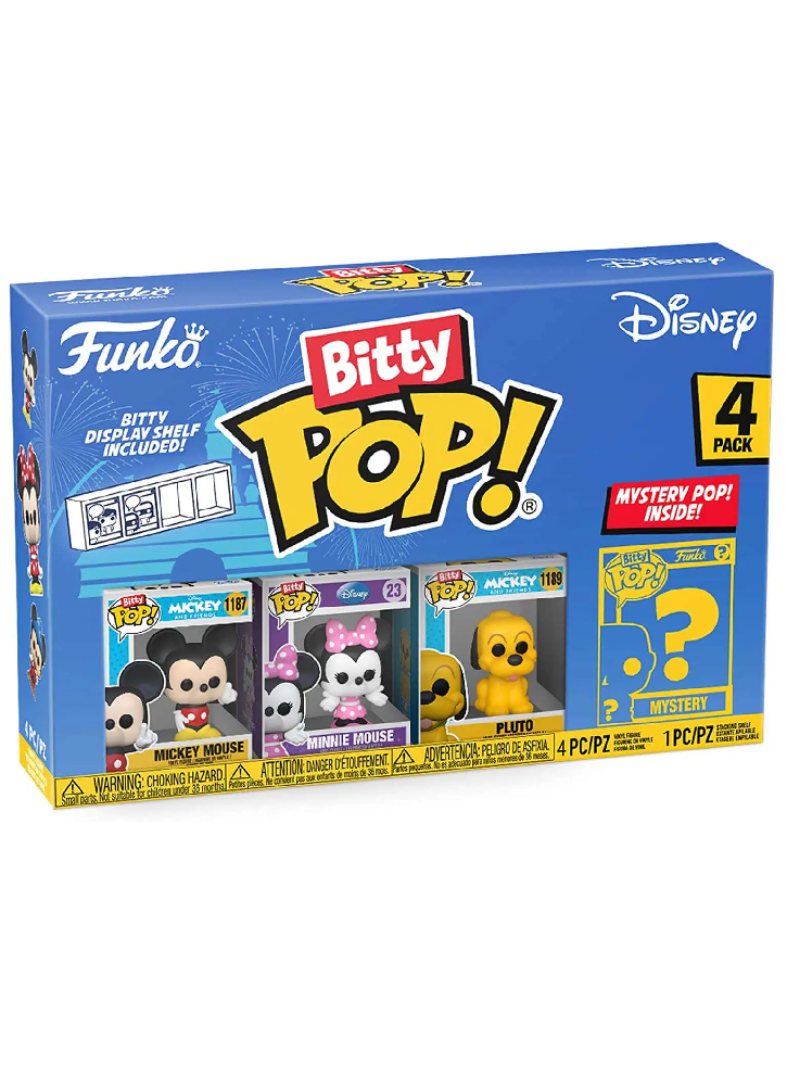 Figurine Funko Bitty Pop 4-Pack Disney Mickey 2.2cm