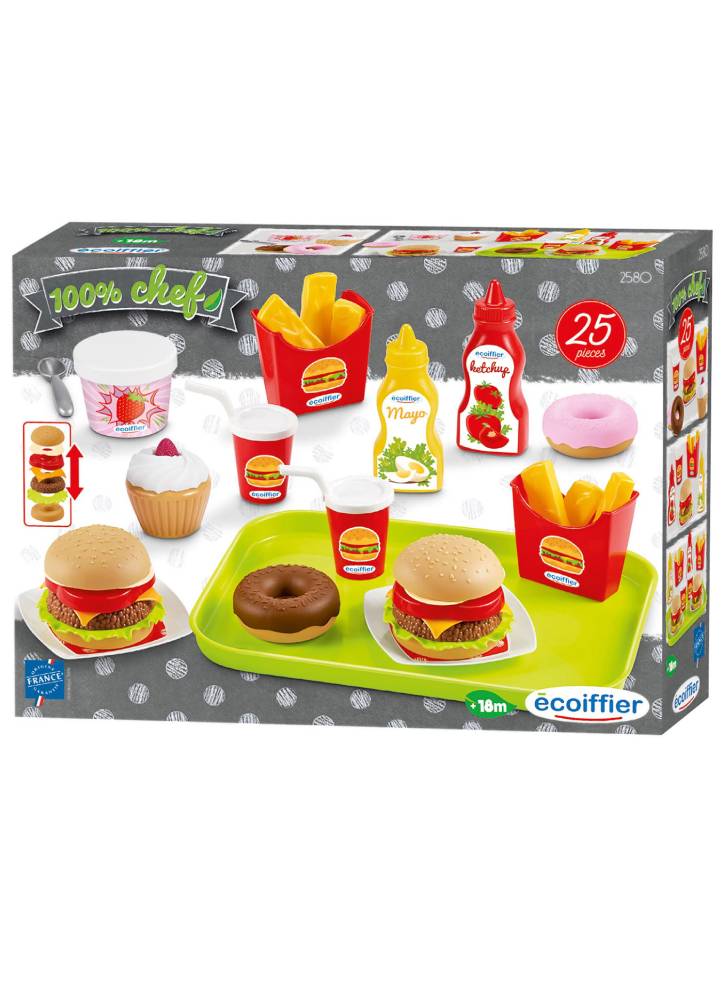 Set Ecoiffier Fast food (I-2580)