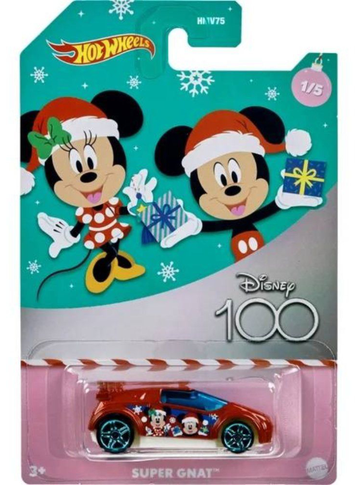 Vehicul Hot Wheels Disney 100 Mickey Minnie Super Gnat (HLK43)
