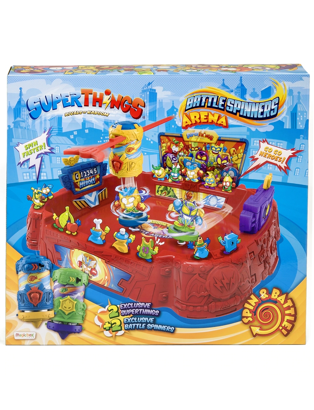 Set Superzings Rivals of Kaboom Battle Spinners Arena (1013-61117)