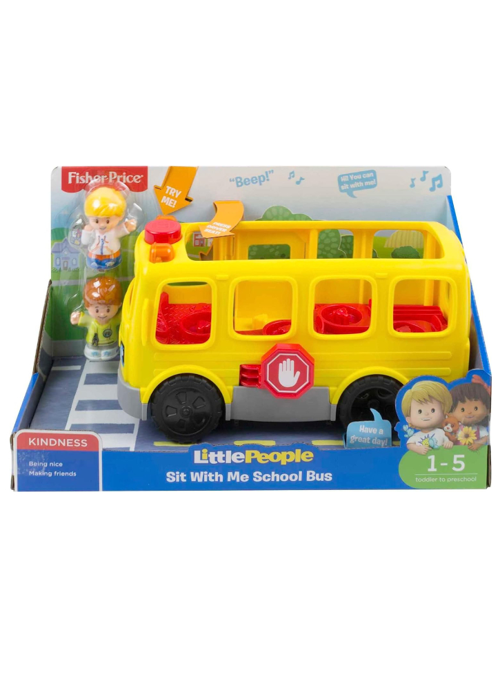 Fisher-Price Little People Sit With Me School Bus (HDJ25)