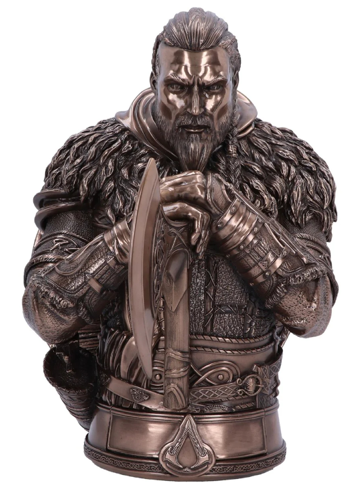 Figurina Assassin's Creed Valhalla Eivor Bust (Bronze) 31cm