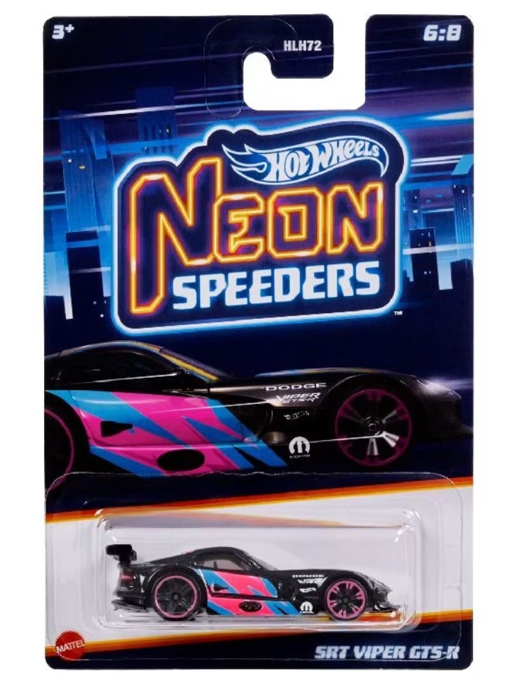 Hot Wheels Neon Speeders SRT Viper GTS-R (HLH78)