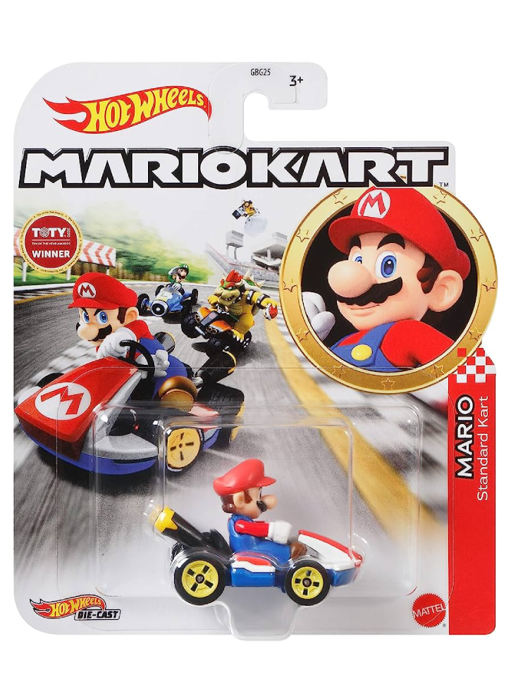 Hot Wheels Mario Standard Kart Ast (GBG26)