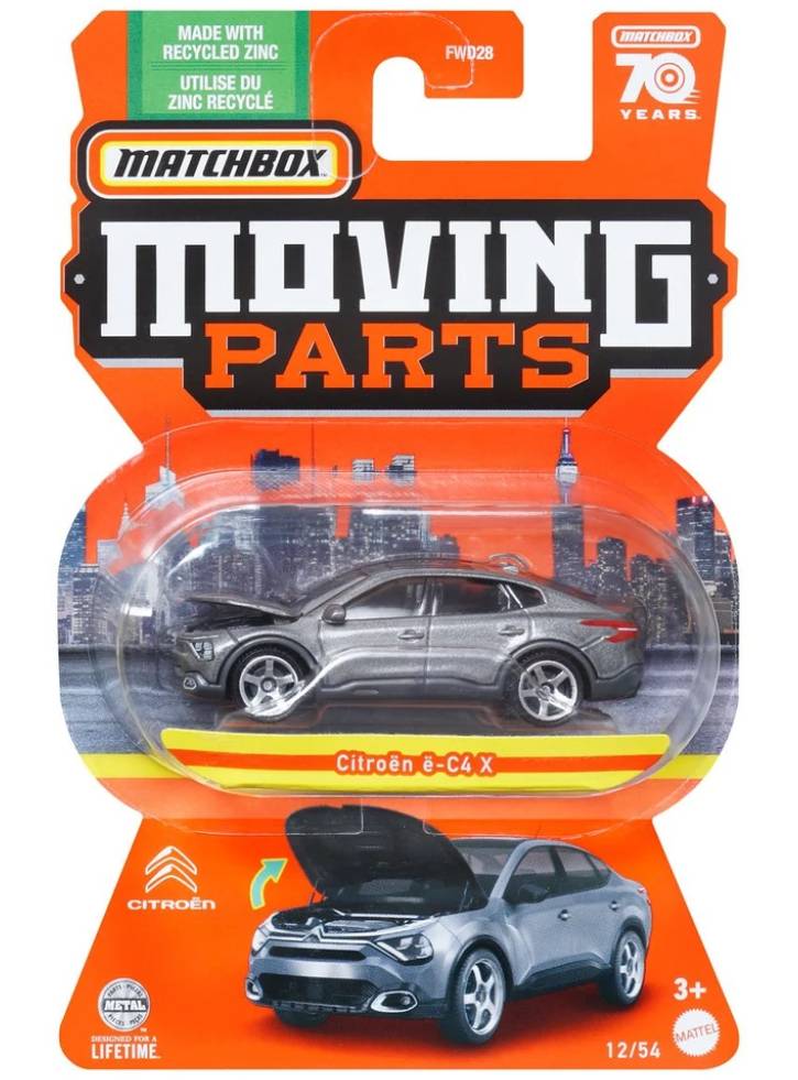 Matchbox Moving Parts Citroen e-C4 X (HLF97)
