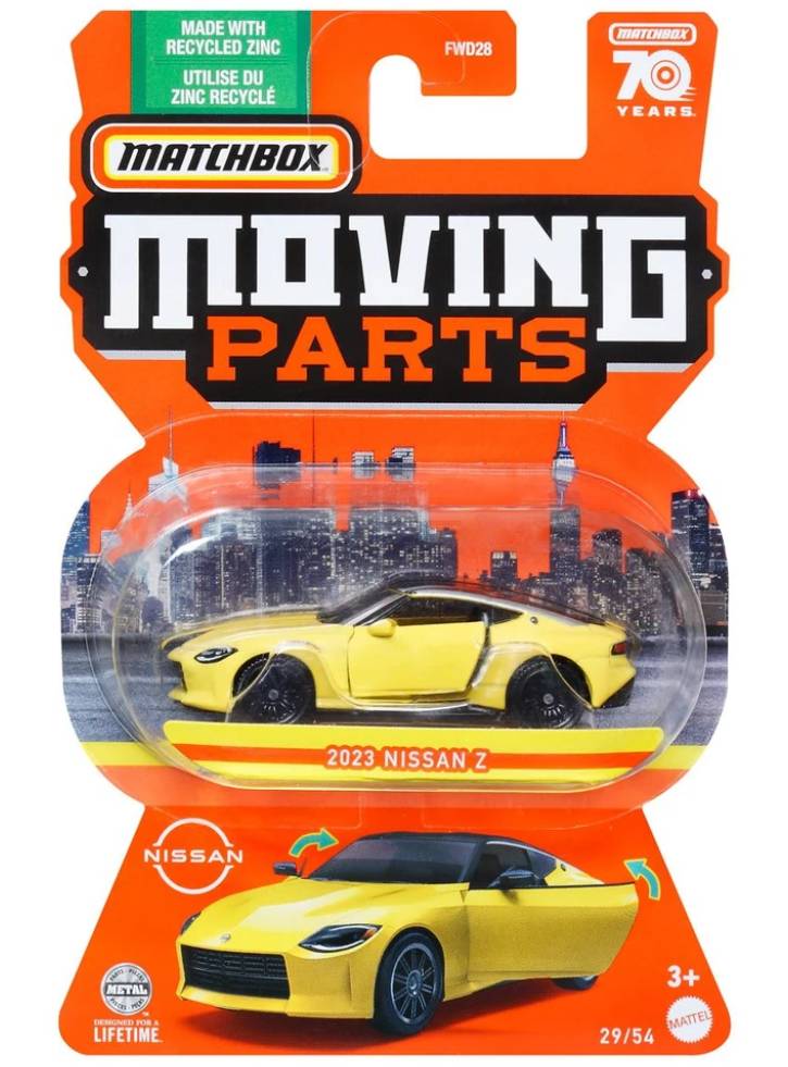 Matchbox Moving Parts 2023 Nissan Z (HLG14)