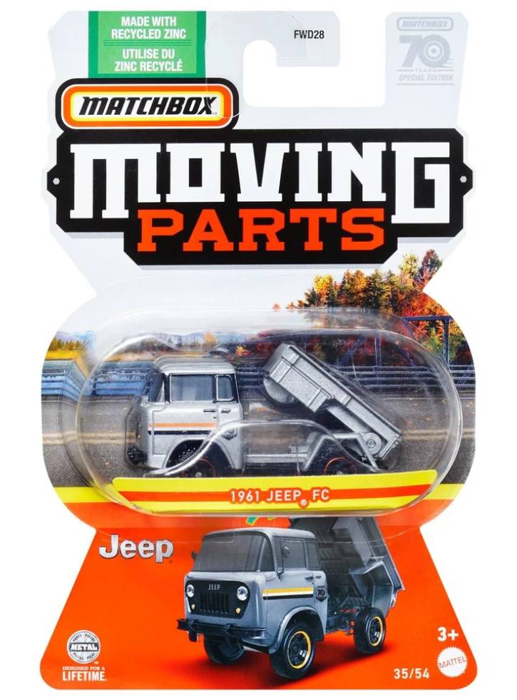 Matchbox Moving Parts 1961 Jeep FC (HLG20)