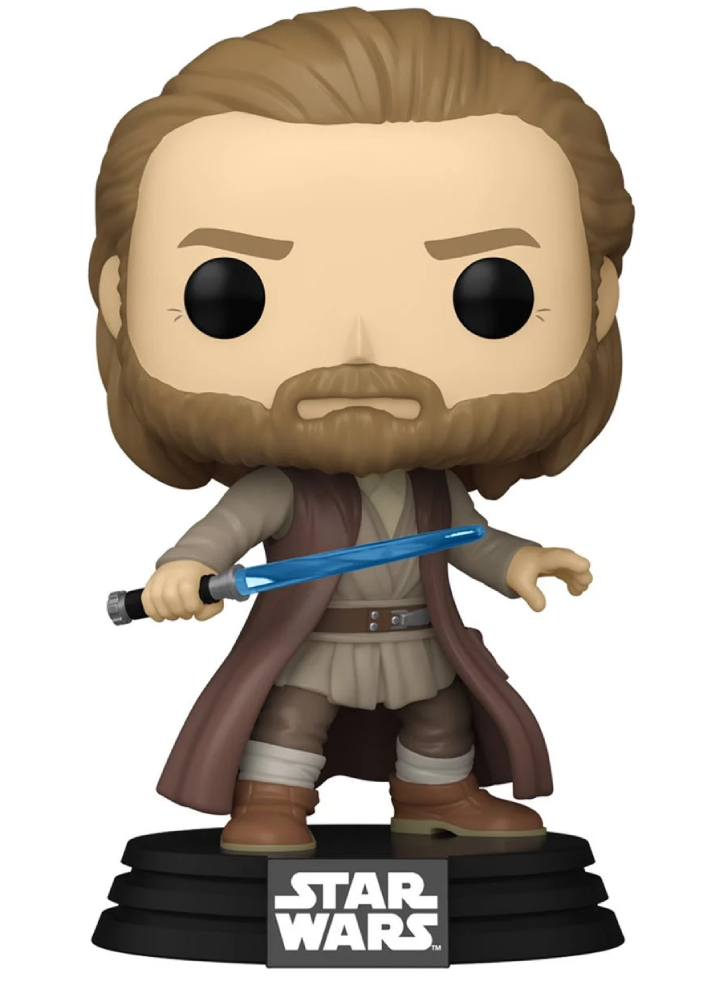 Figurina Funko Pop Disney Star Wars Obi-Wan Kenobi (Battle Pose) Bobble-Head 9cm
