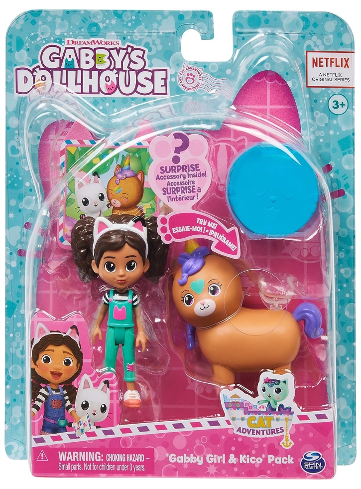 Papusa Gabby's Dollhouse Cat-tivity Kitty Corn (6066237)