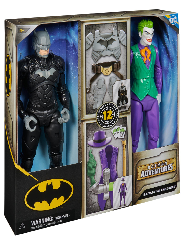 Figurine Batman VS Joker Battle 30cm