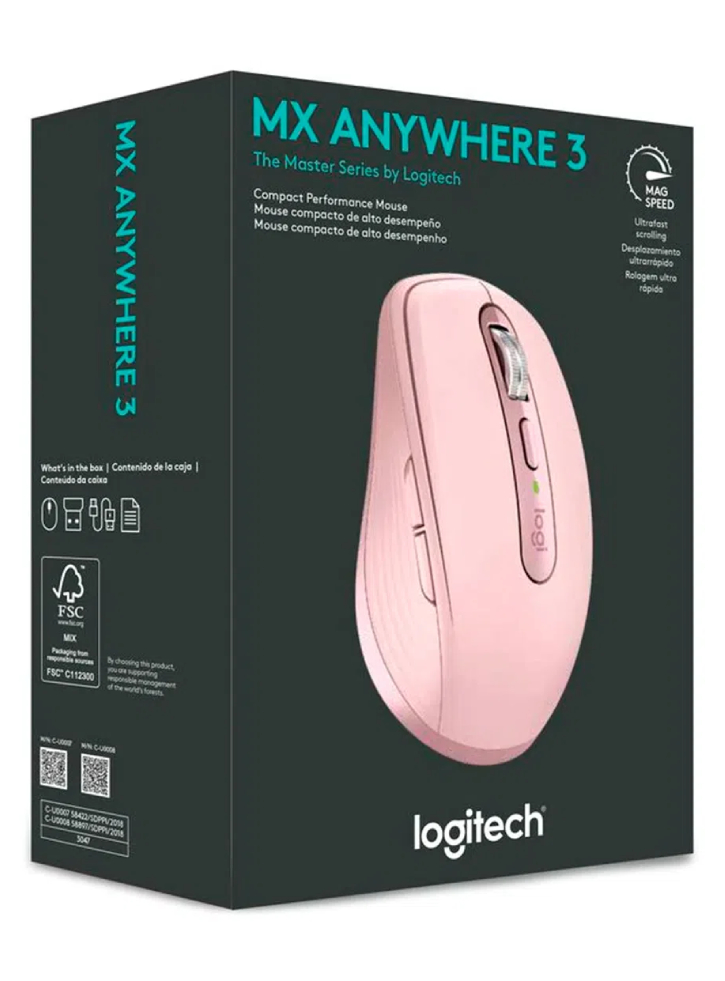 Mouse Logitech MX Anywhere 3 Rose