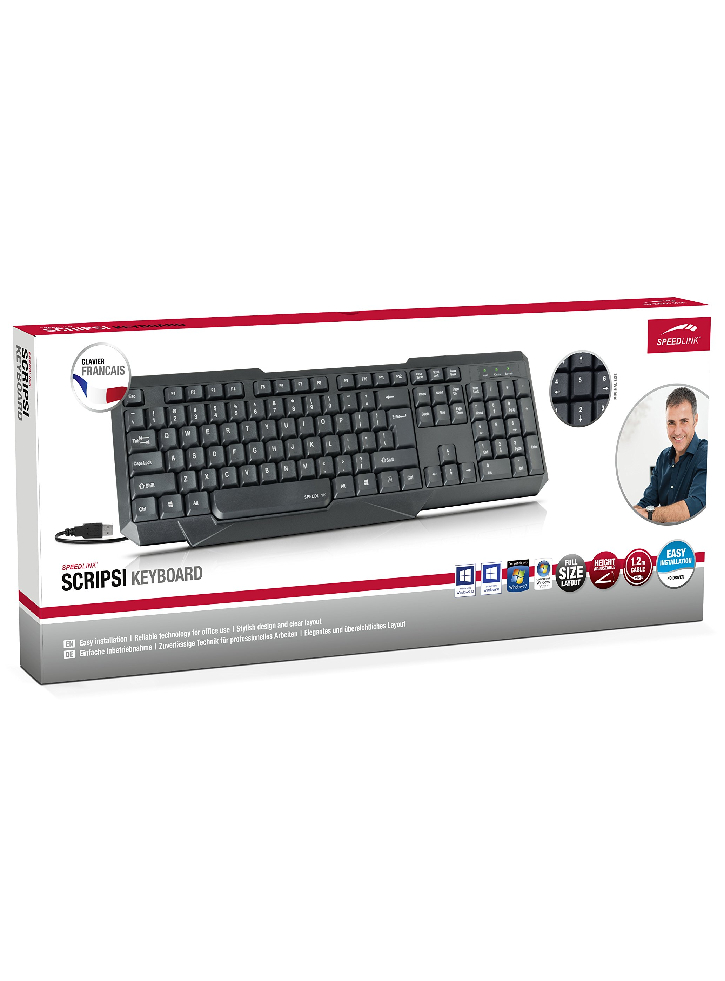 Tastatura Speedlink Scripsi Black
