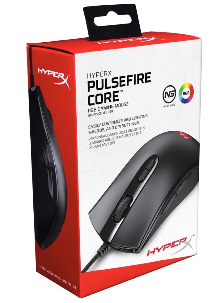Mouse HyperX HX-MC004B Pulsefire Core RGB