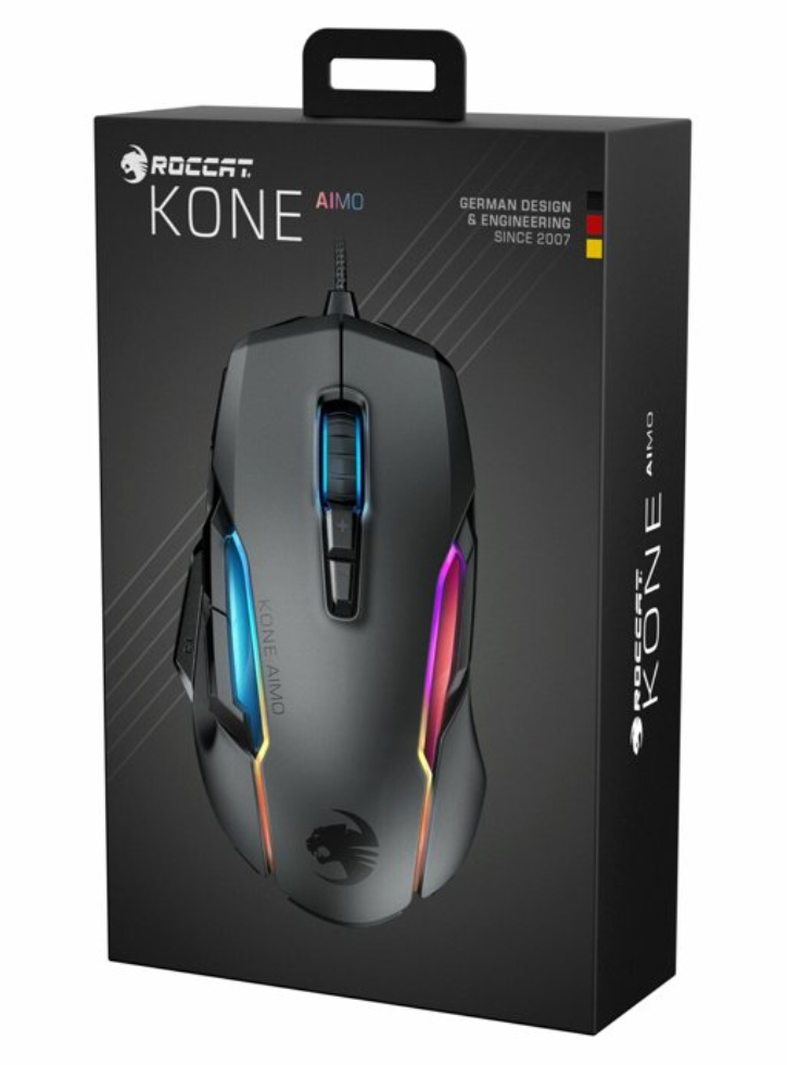Mouse Roccat Kone Aimo Remastered Black