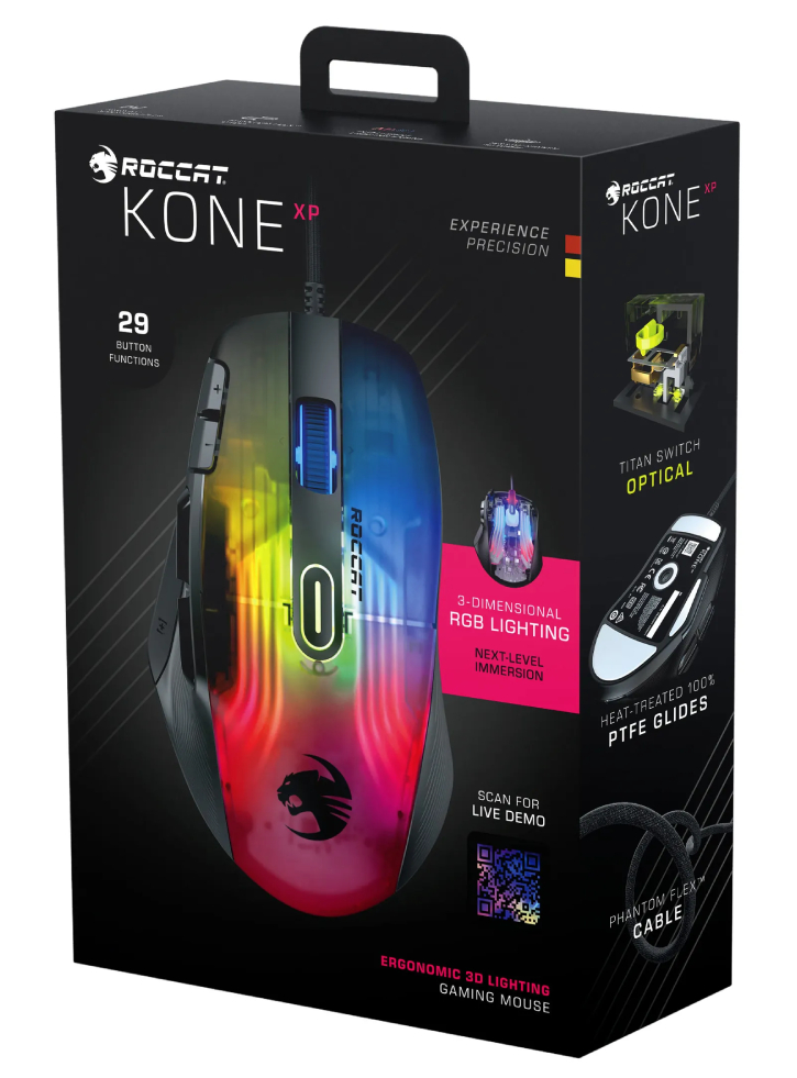 Mouse Roccat Kone XP Black