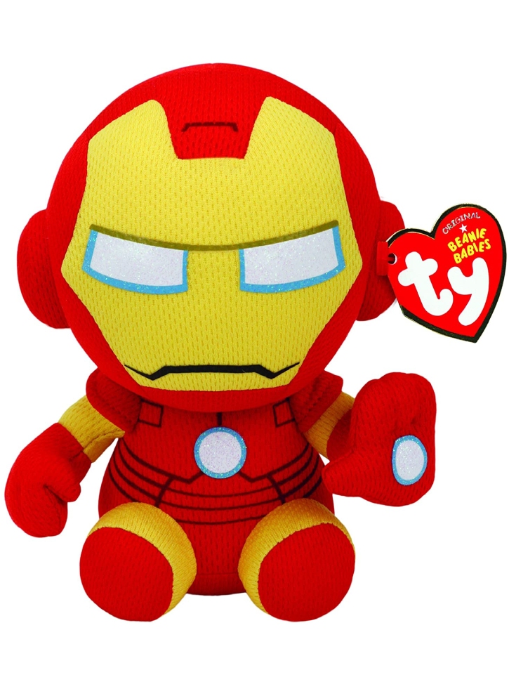 Plus TY Plush Beanie Boos Iron Man 15cm (TY41190)