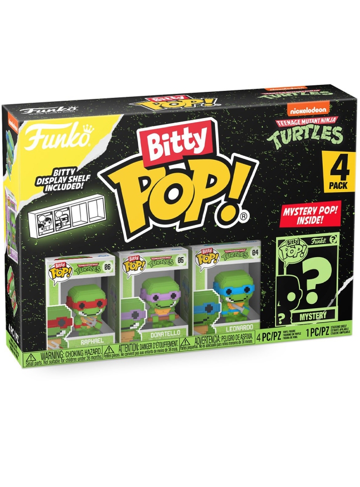 Figurine Funko Bitty Pop Teenage Mutant Ninja Turtles Raphael 2.29cm