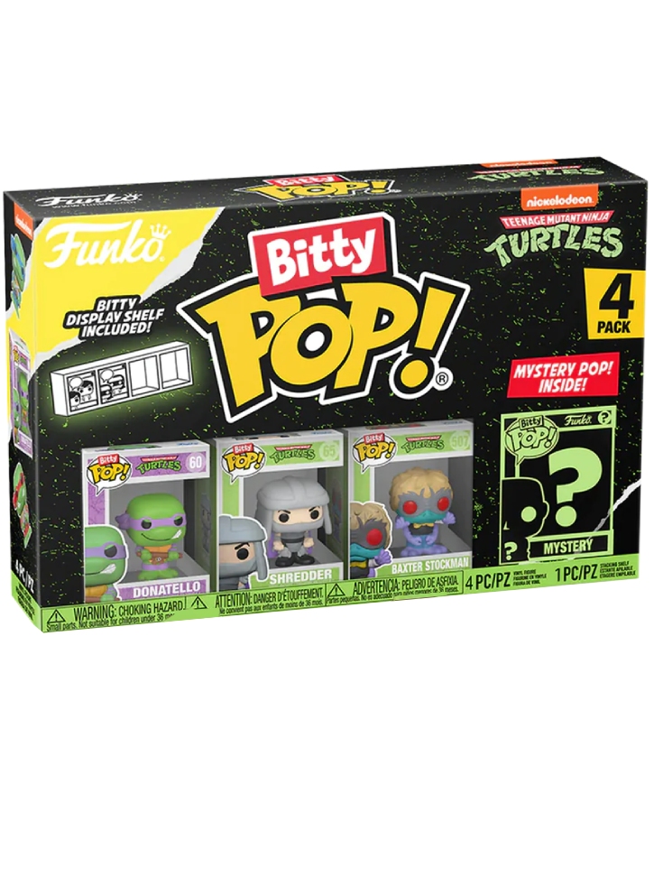 Figurina Funko Bitty Pop Teenage Mutant Ninja Turtles Donatello 2.29cm