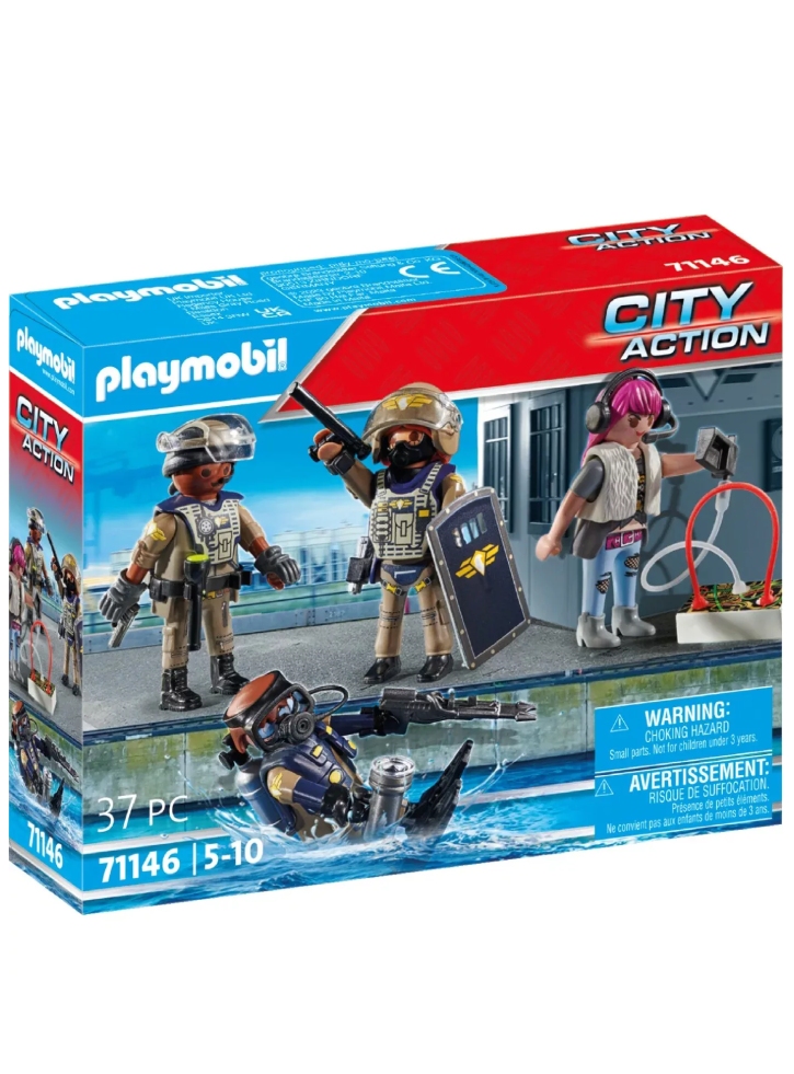 Figurine Playmobil Tactical Unit (71146)