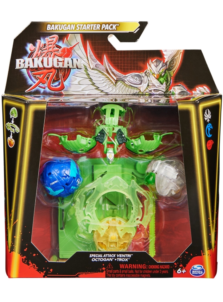 Bakugan Special Attack Ventri Octogan & Trox