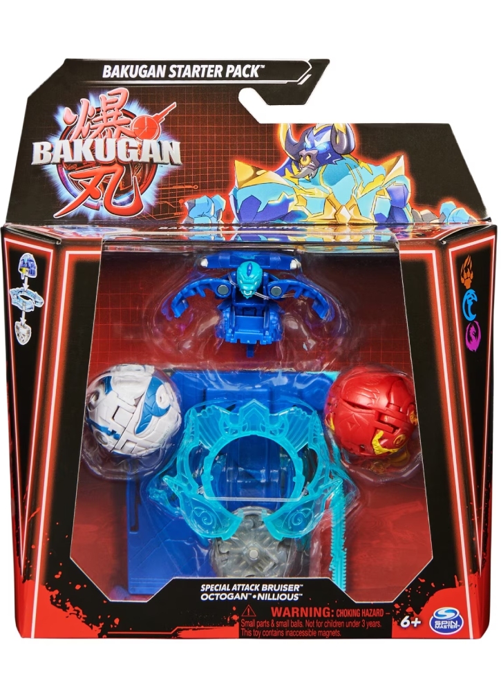 Bakugan Special Attack Bruiser Octogan & Nillious