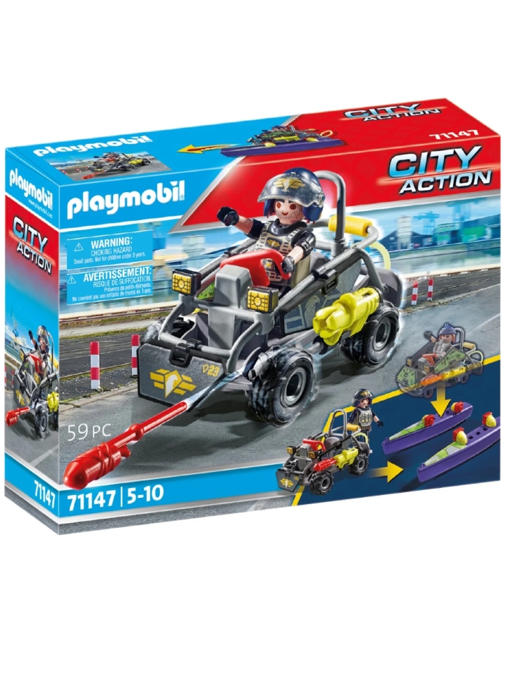 Playmobil Tactical Unit Mulit-Terrain Quad (71147)