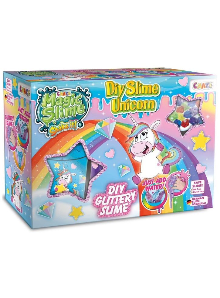 Set Craze Magic Slime DIY Glitter Unicorn (68926)