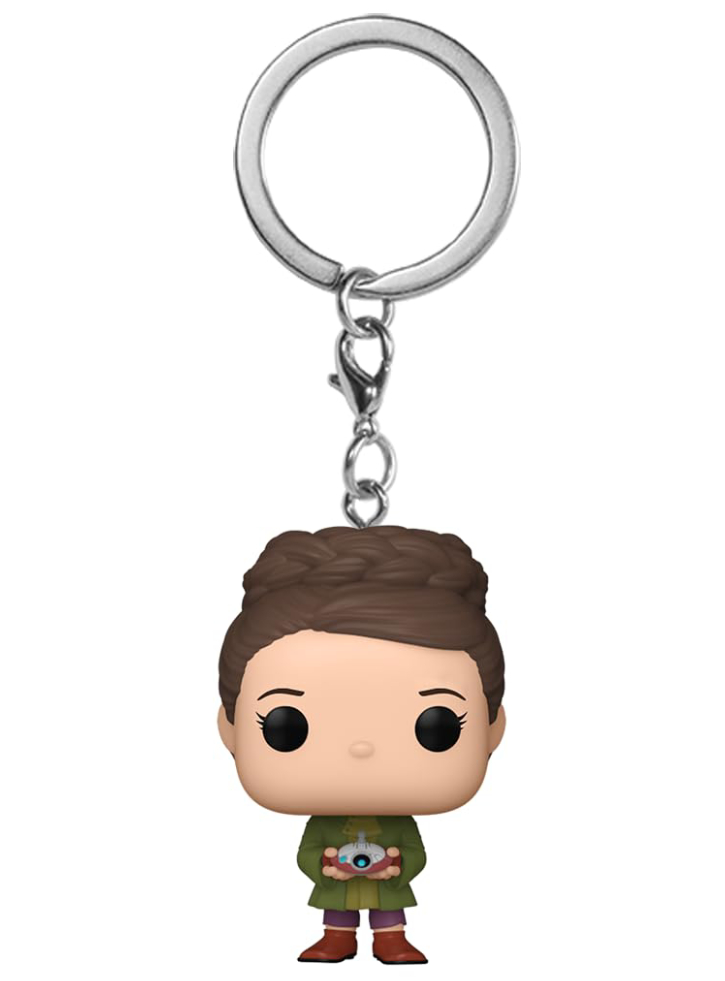 Breloc Funko Pocket Pop Disney Star Wars Obi-Wan Kenobi Young Leia with Lola Bobble-Head