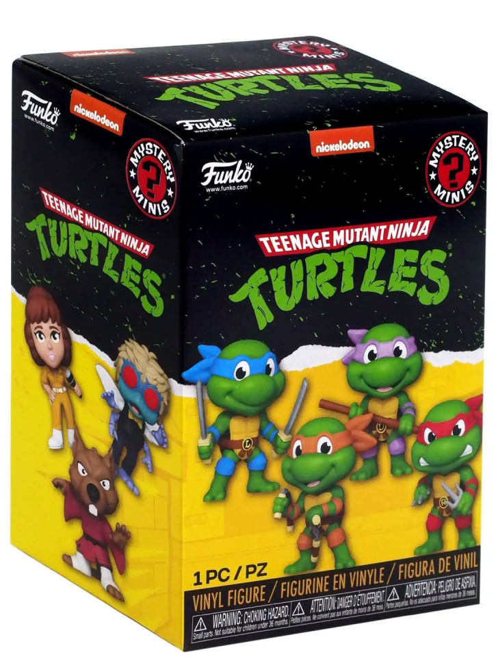 Figurina Funko Mystery Minis Teenage Mutant Ninja Turtles (Blind Box/Random) 5cm