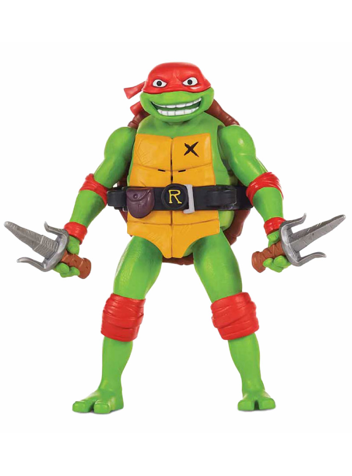 Figurina Turtles Mutant Mayhem Power Sounds Raphael 14cm