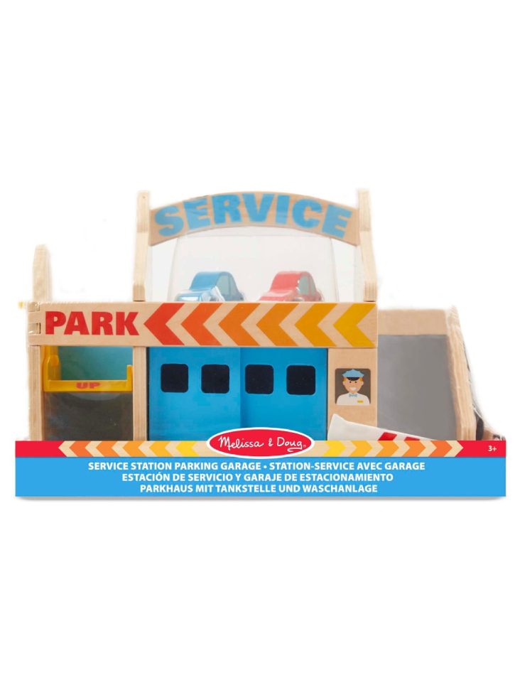 Set Melissa & Doug Service Station and Parking Garage (19271)