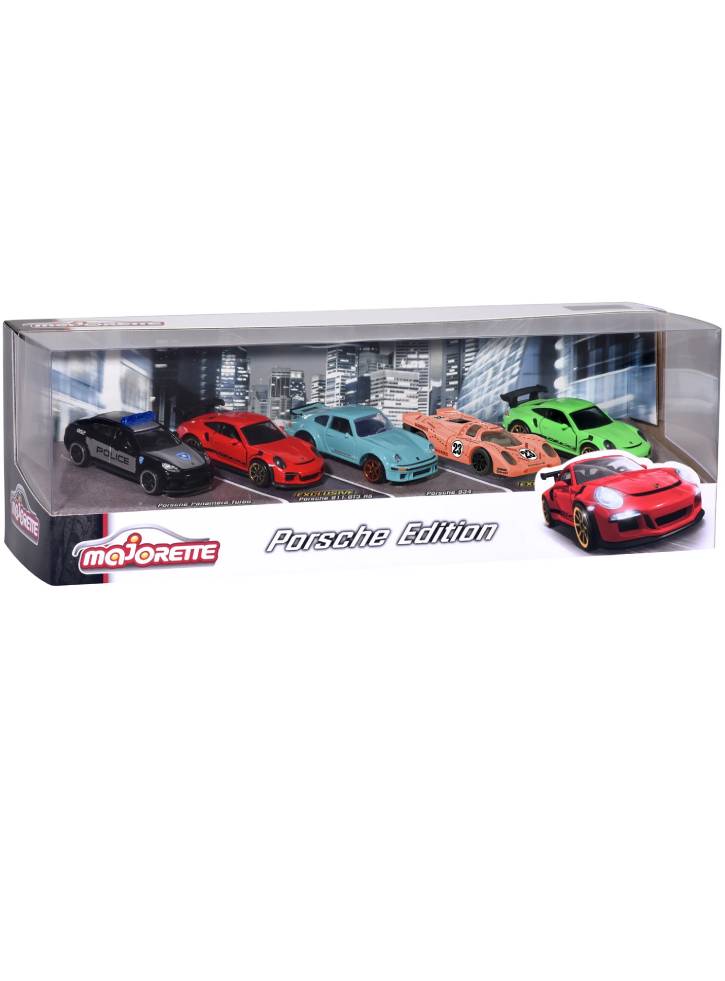 Set Majorette Porsche 5 Vehicles (212053171)