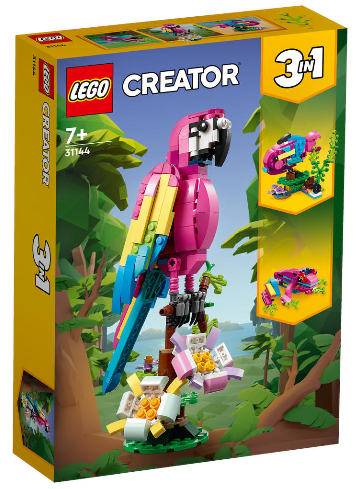 LEGO Creator Exotic Pink Parrot (31144)