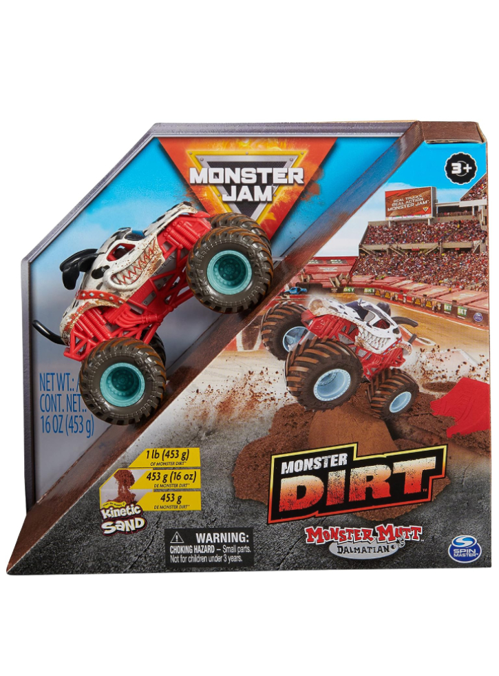 Monster Jam Monster Dirt Starter Set 2.0 Monster Mutt Dalmatian