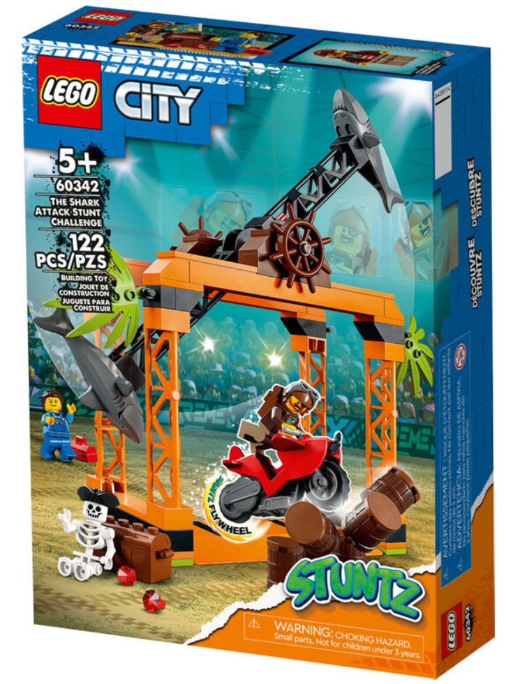 LEGO City The Shark Attack Stunt Challenge (60342)