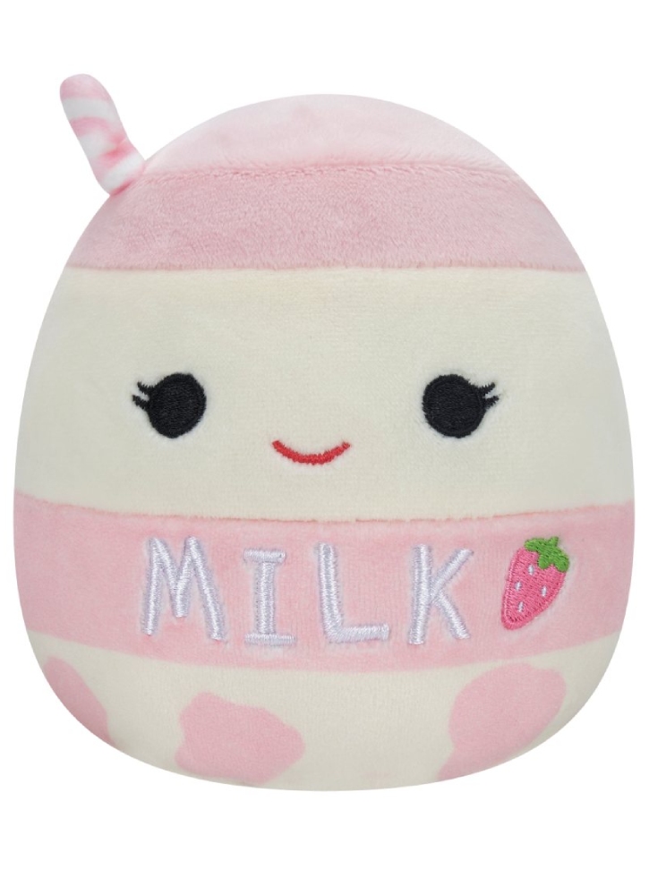 Plus Reversibil Squishmallows Flip a Mallow P15 Scarlet the Strawberry/Amelie the Milkshake 13cm