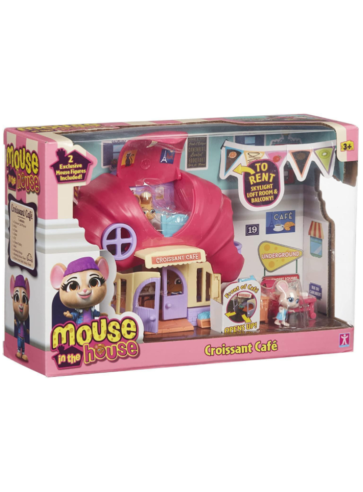 Set Mouse In The House The Croissant Cafe (07394)