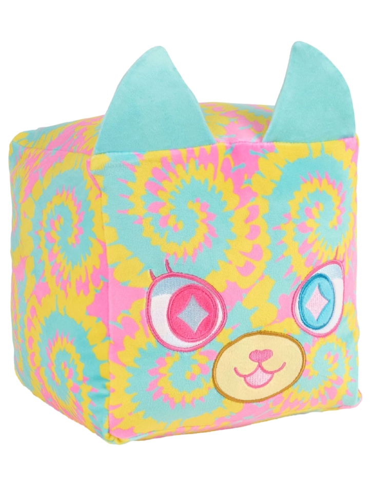 Plus Meta Cubez Tie Dye Cat 20cm