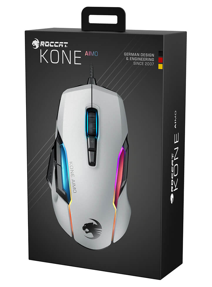 Mouse Roccat Kone Aimo Remastered White