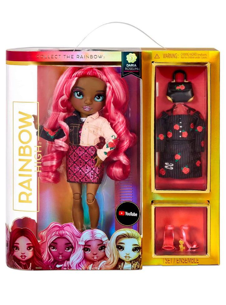 Papusa Rainbow High Fashion Rose (575733)